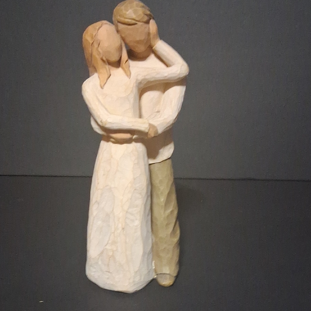 Willow Tree 2000 Together Sculpture in Cream and Tan